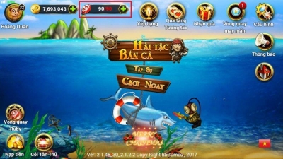 Game hải tặc bắn cá - Hé lộ chiến thuật săn cá đỉnh nhất