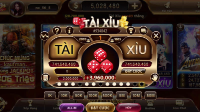 Nổ hũ tài xỉu - Game đổi thưởng đẳng cấp hàng đầu được cược thủ ưa chuộng